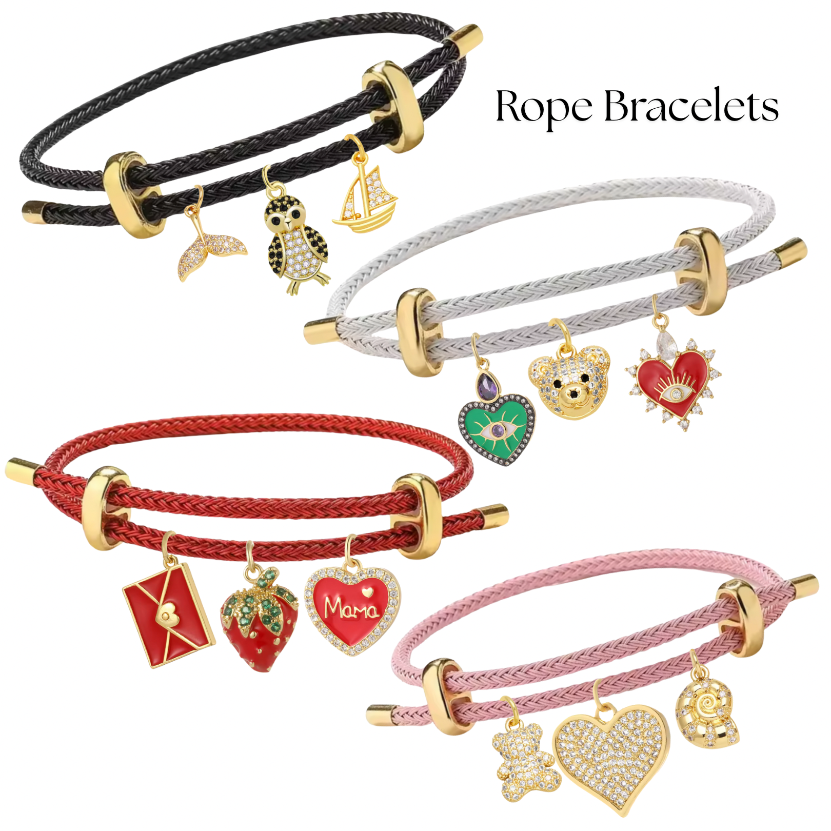 Rope bracelets